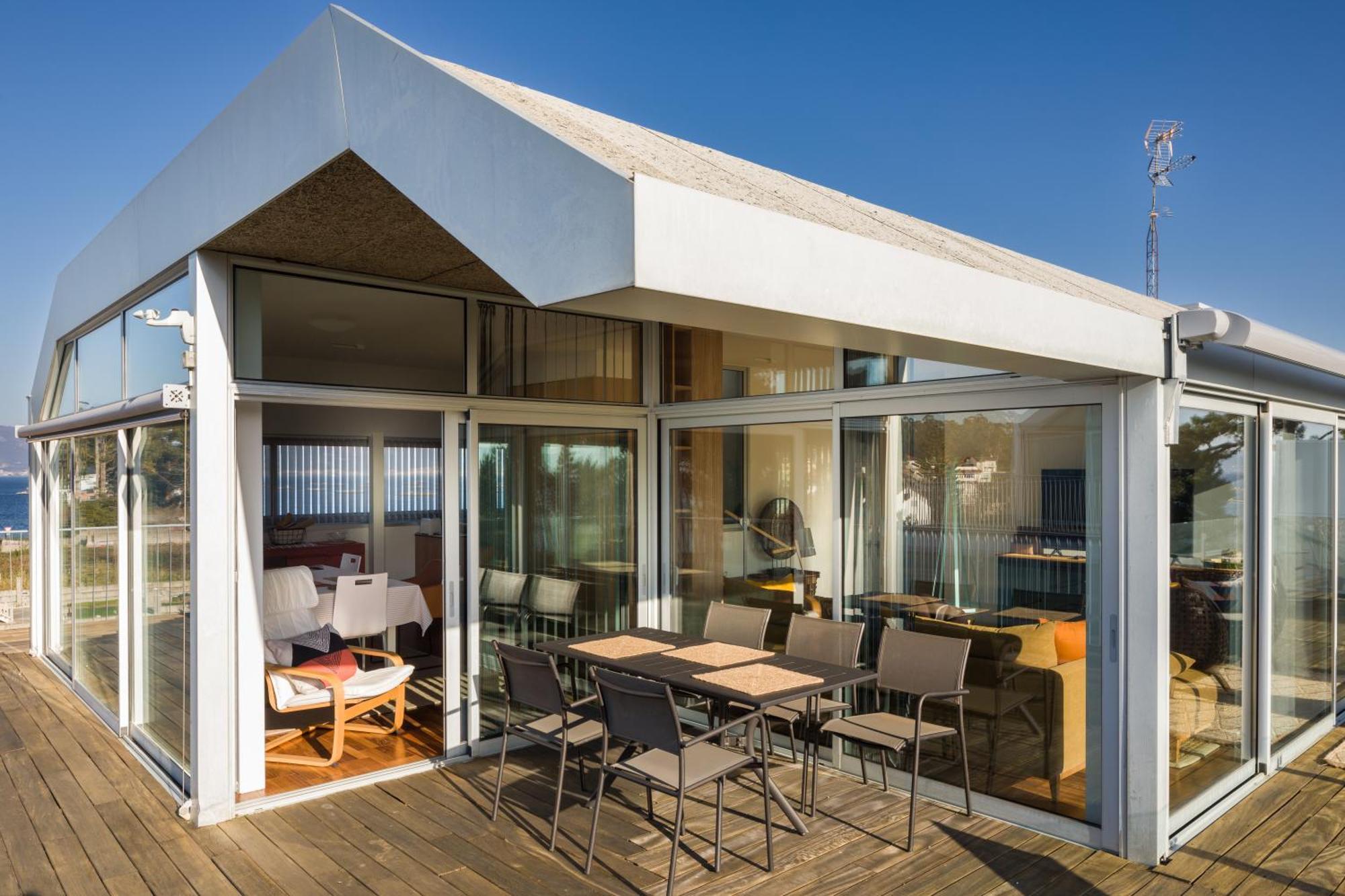 Ferienwohnung Atico Sotavento A Illa de Arousa Exterior foto